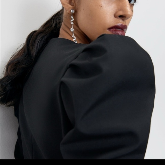 Zara Black Blazer Dress Size XS - Picture 5 of 16